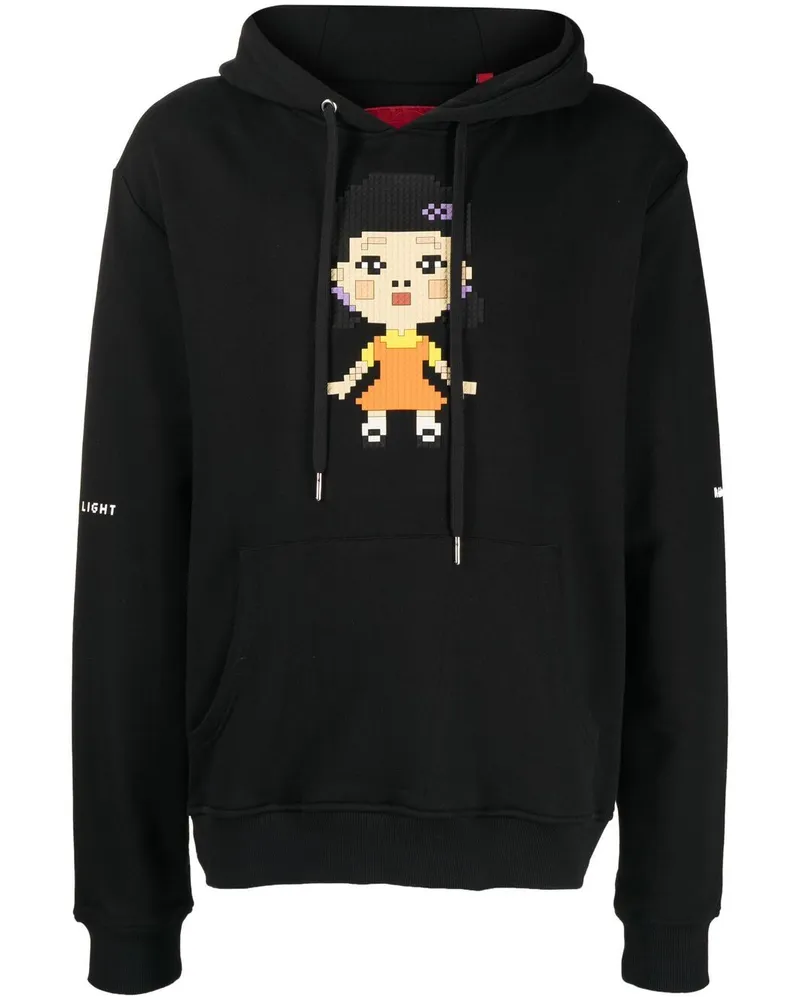 Mostly Heard Rarely Seen Red Light Green Light Hoodie - Schwarz Schwarz