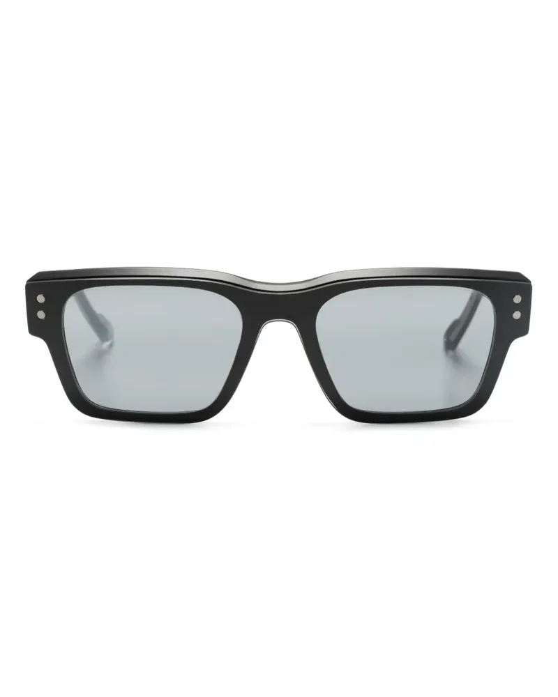 SNOB Milano Giuan Mari Brille mit eckigem Gestell - Schwarz Schwarz