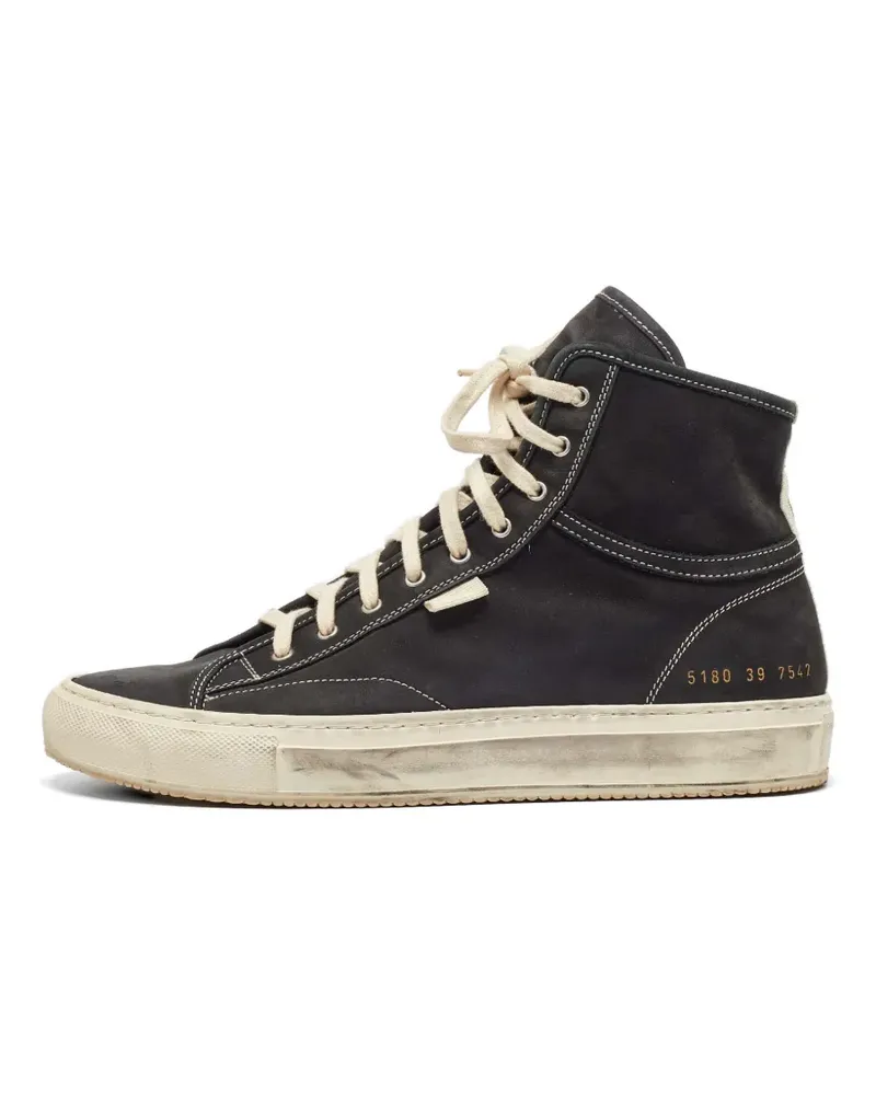 Common Projects High-Top-Sneakers - Schwarz Schwarz