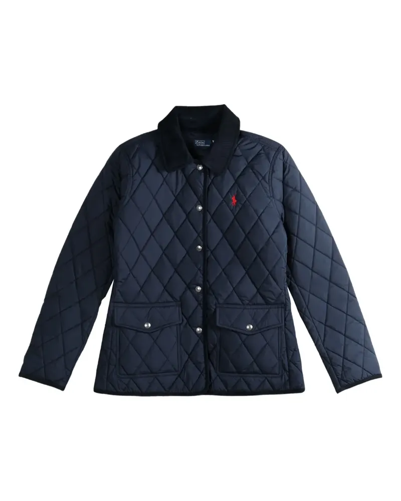 Ralph Lauren Jacke mit Rautensteppung - Blau Blau