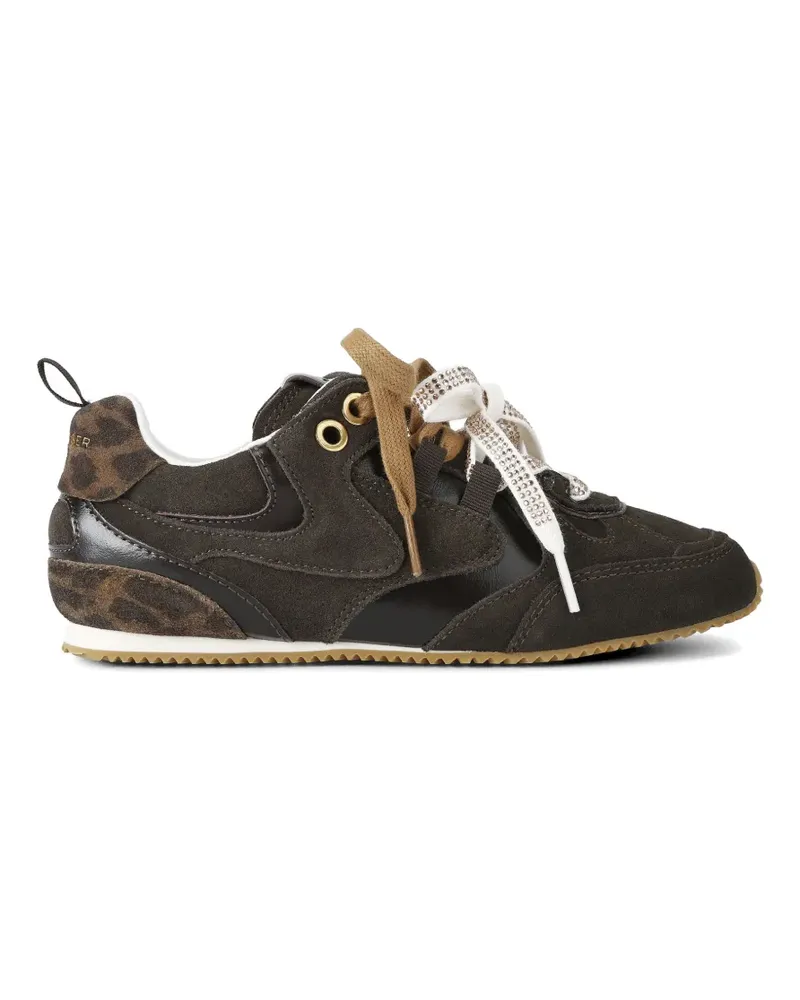 Kurt Geiger Sneakers mit Leoparden-Print - Braun Braun