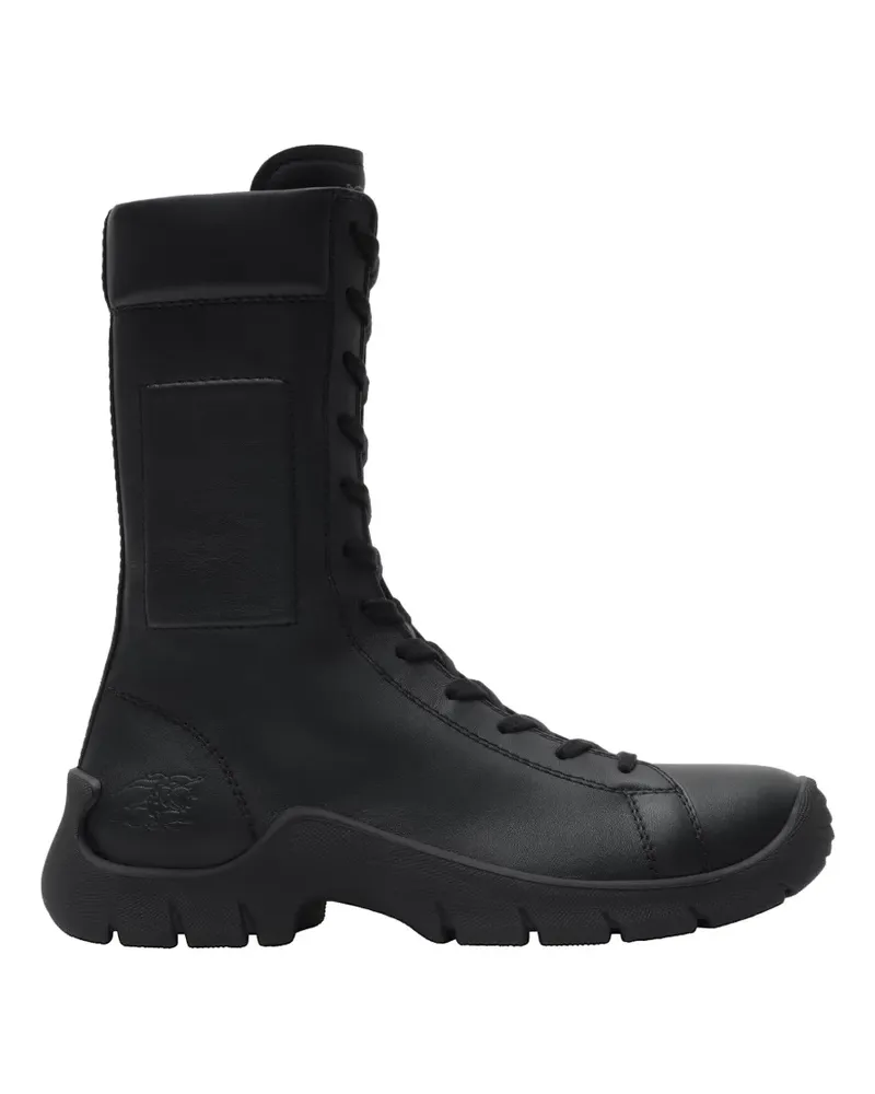 Burberry leather Tone boots​ - Schwarz Schwarz