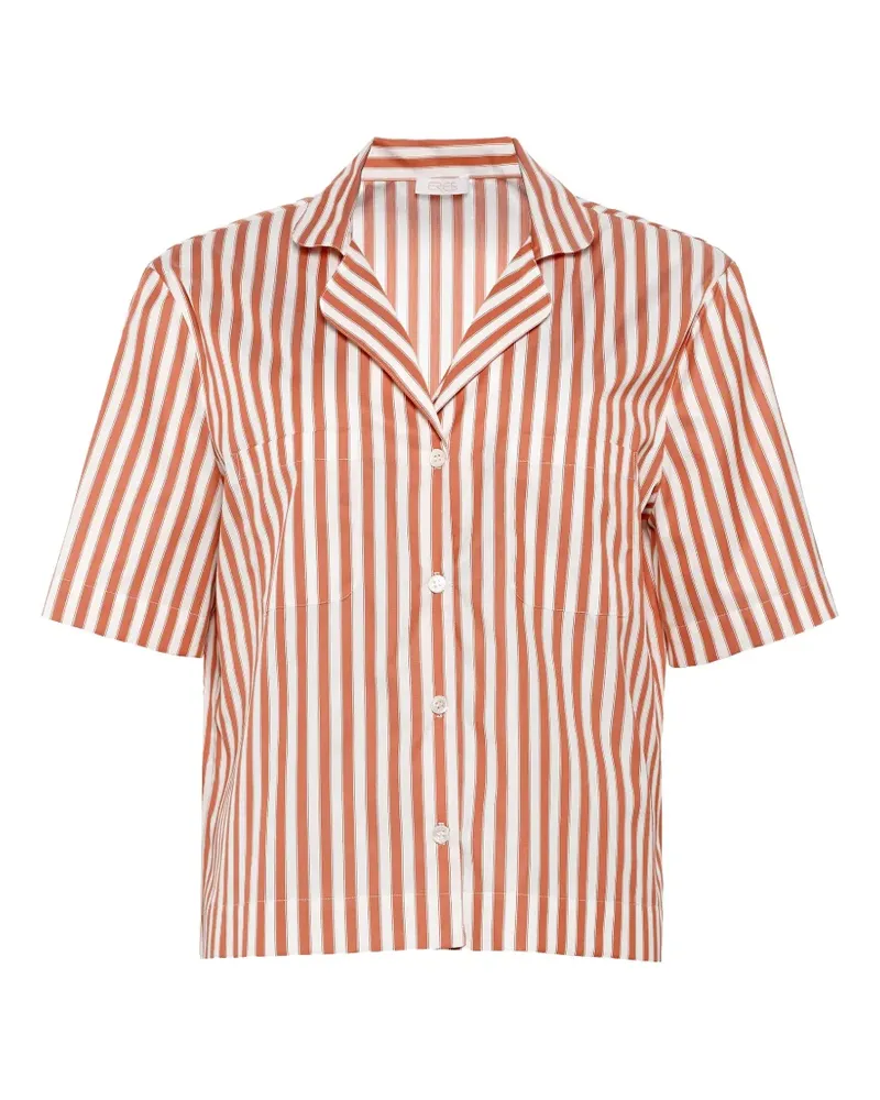 Eres Gestreiftes Régent Hemd - Orange Orange
