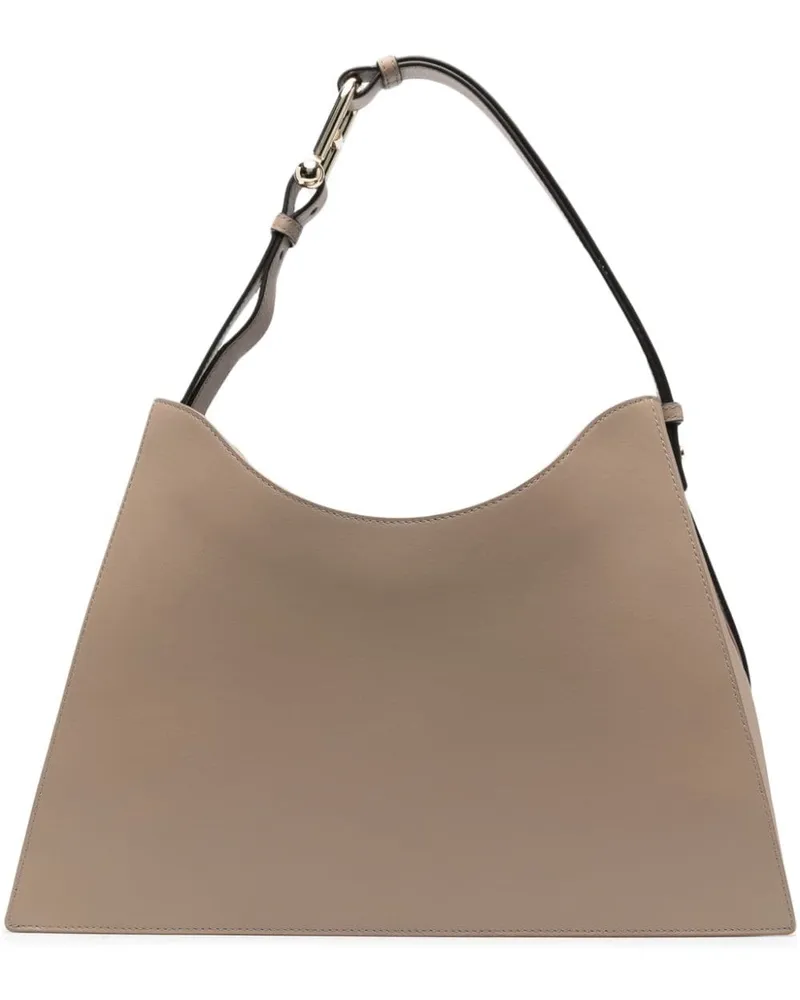 Furla Nuvola Schultertasche - Braun Braun