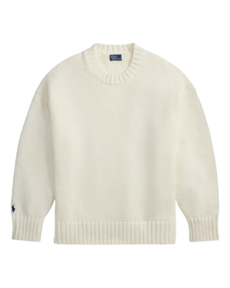 Ralph Lauren relaxed fit cotton knitwear - Weiß Weiß