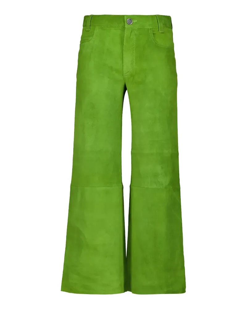 Stouls Lilou suede trousers - Grün Grün