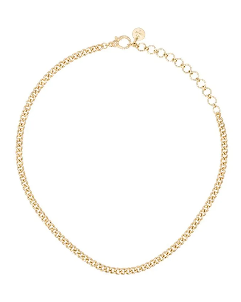 SHAY 18kt Gelbgold-Choker mit Diamanten Gold