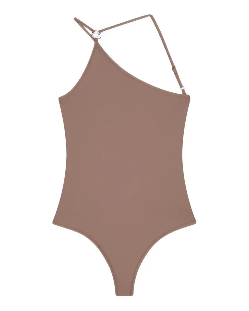 COPERNI one-shoulder swimsuit - Nude Nude