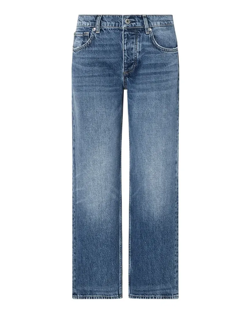 Liu Jo cropped jeans low-waisted - Blau Blau