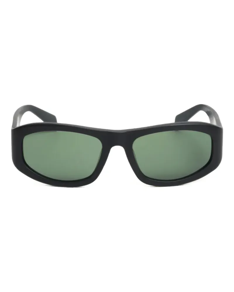 Stüssy Landon rectangle-frame sunglasses - Schwarz Schwarz