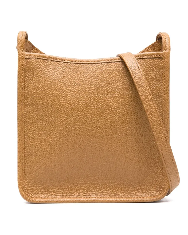 Longchamp Kleine Le Foulonné Umhängetasche - Braun Braun