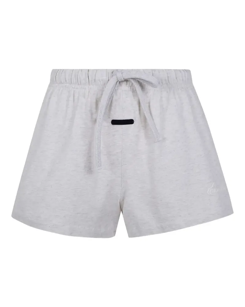 Fear of God logo-patch track shorts - Grau Grau