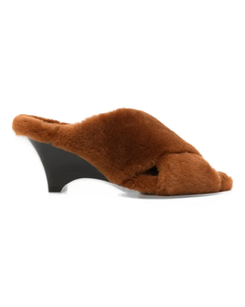 Le Monde Béryl 70mm Luca sandals - Braun Braun