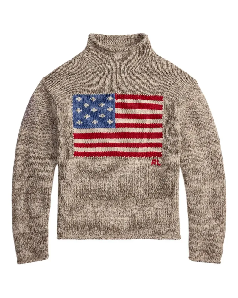 Ralph Lauren Pullover mit Rollkragen - Braun Braun