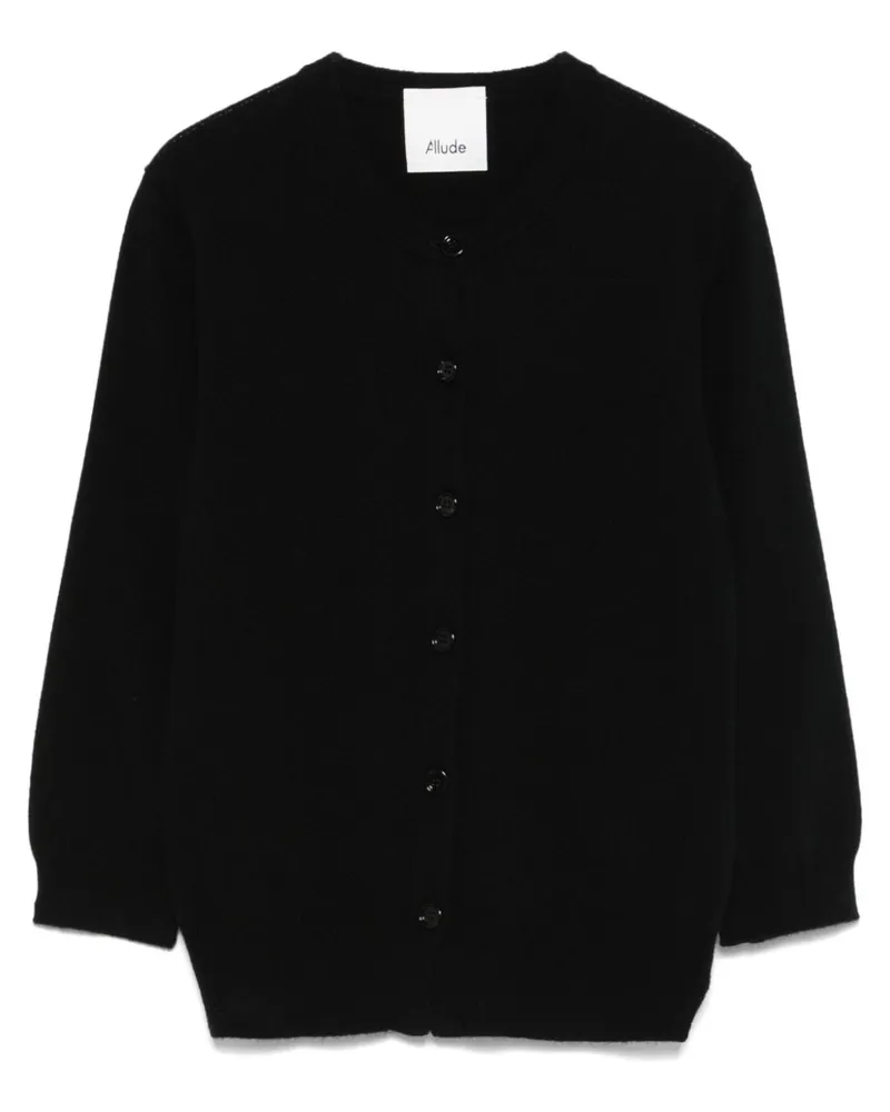 ALLUDE Cardigan aus Kaschmir - Schwarz Schwarz