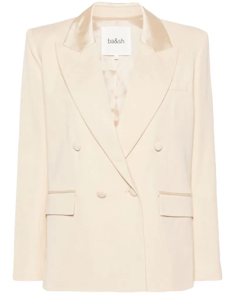 ba&sh Doppelreihiger Grace Blazer - Nude Nude