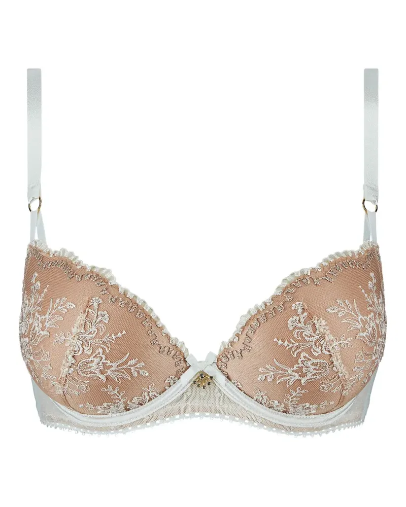 Aubade Trésor Infini Push-up-BH mit Stickerei - Nude Nude