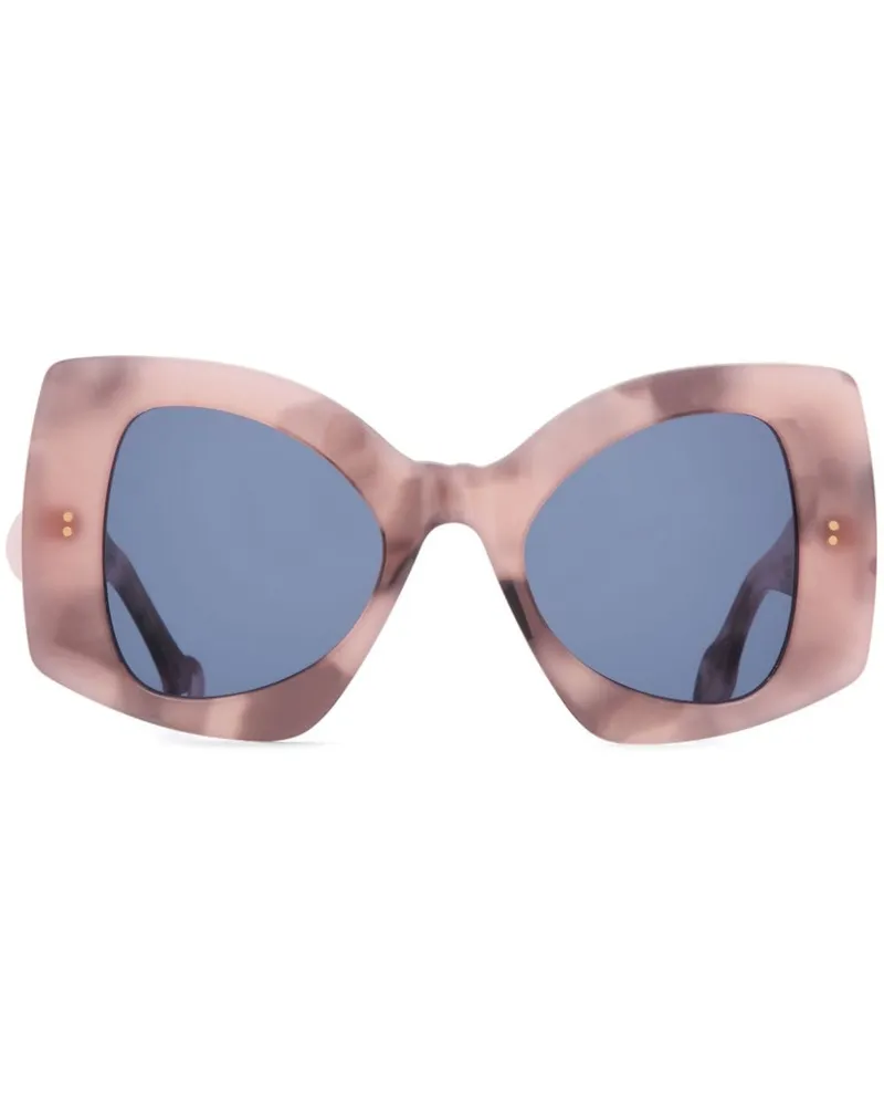 J.W.Anderson Twister Sonnenbrille Rosa