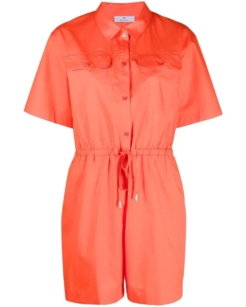 Paul Smith Playsuit mit Stretchanteil - Rot Rot