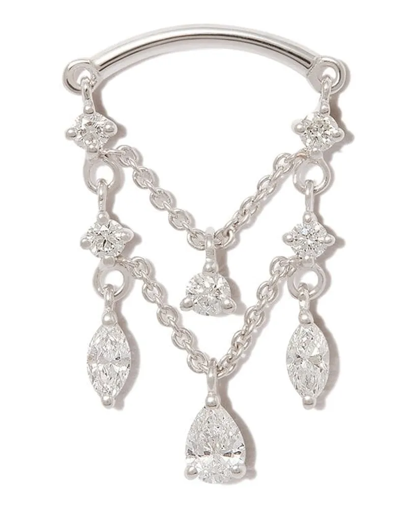 Maria Tash 18kt Goldohrring mit Diamanten Gold