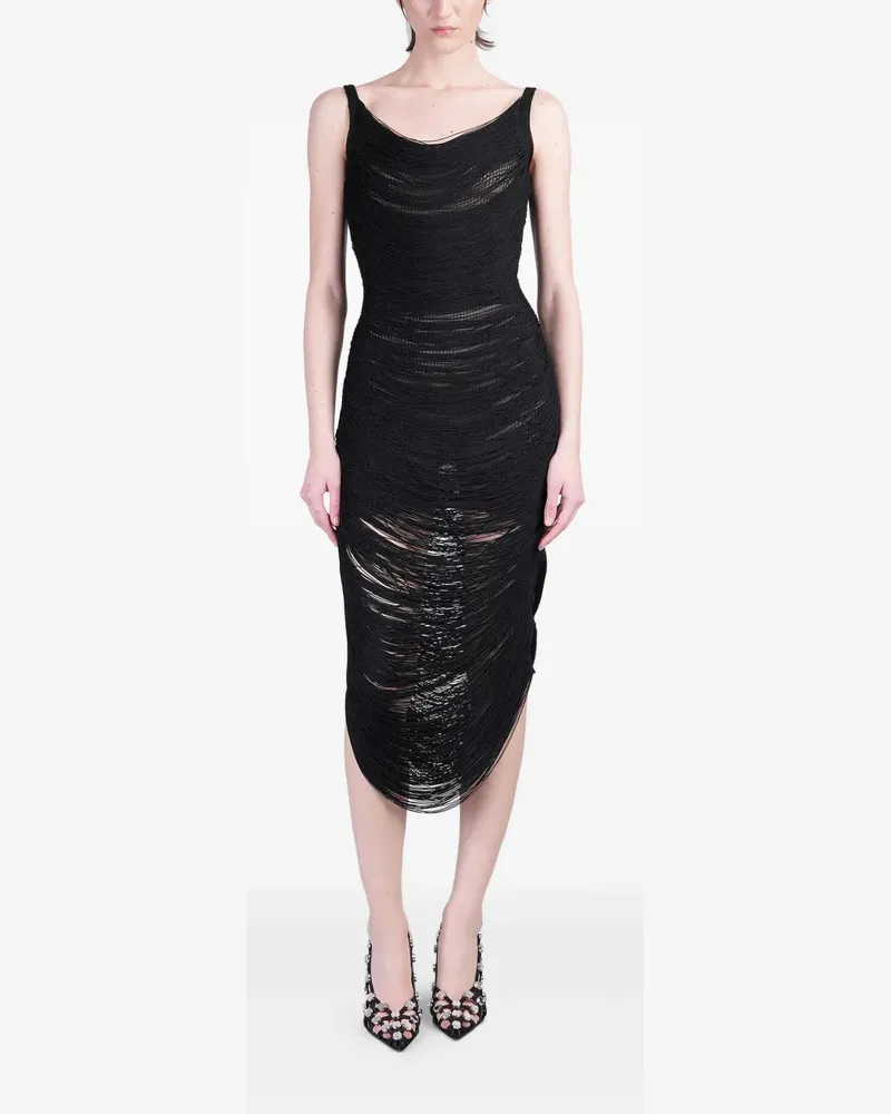 ATTICO Gestricktes Kleid - Schwarz Schwarz