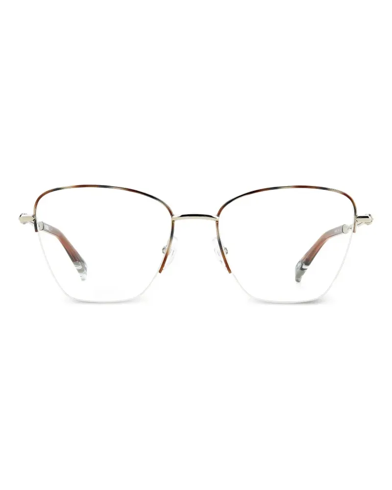 Missoni Brille mit geometrischem Gestell - Braun Braun