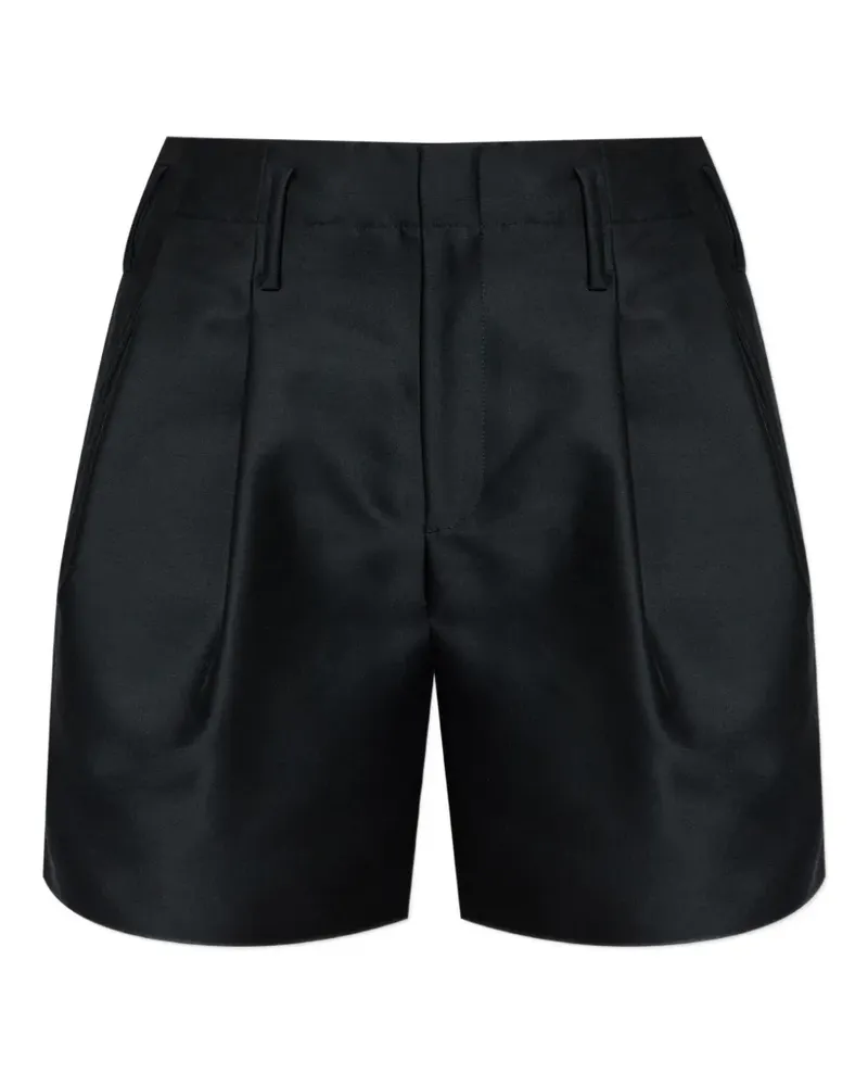 Kenzo pleated tailored shorts - Schwarz Schwarz