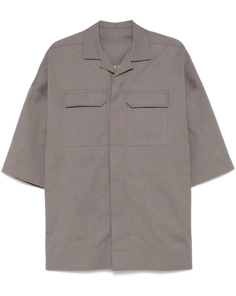 Rick Owens Tommy Hemd - Grau Grau