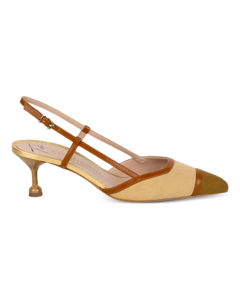 FESTA Milano pointed toe heeled sandals - Nude Nude