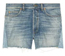 Jeans-Shorts im Patchwork-Look