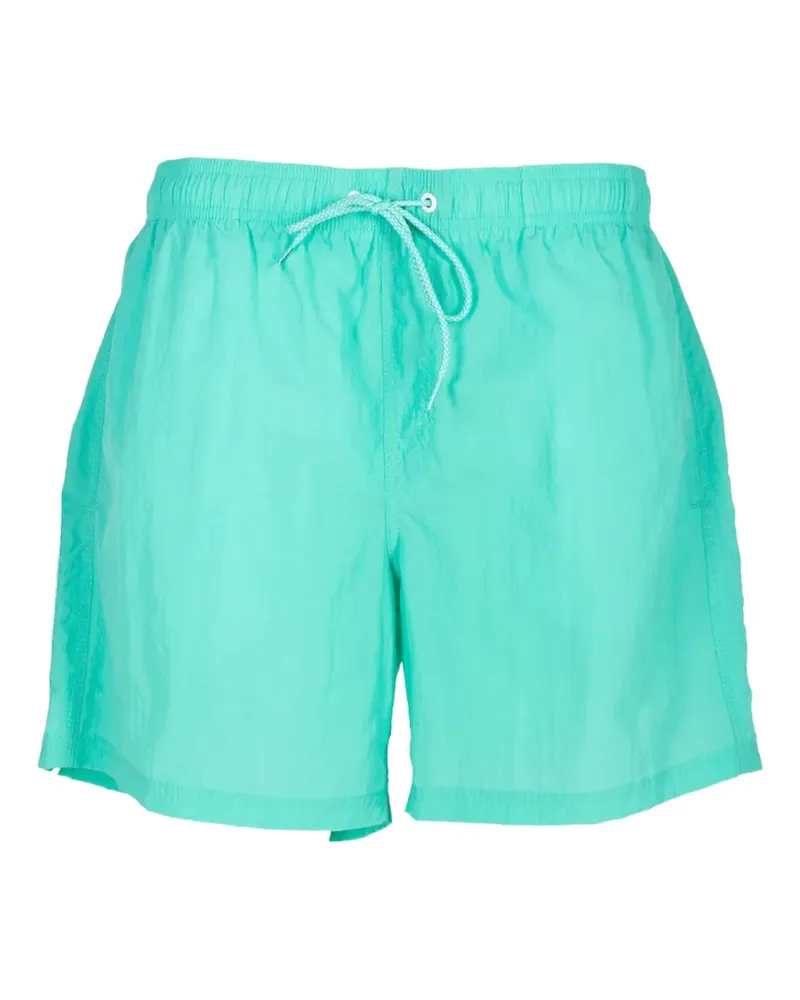 Sundek Badeshorts mit Logo-Patch - Grün Grün