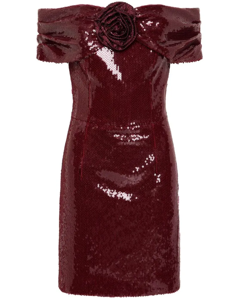 Rebecca Vallance x Nicky Hilton Zelda Minikleid - Rot Rot