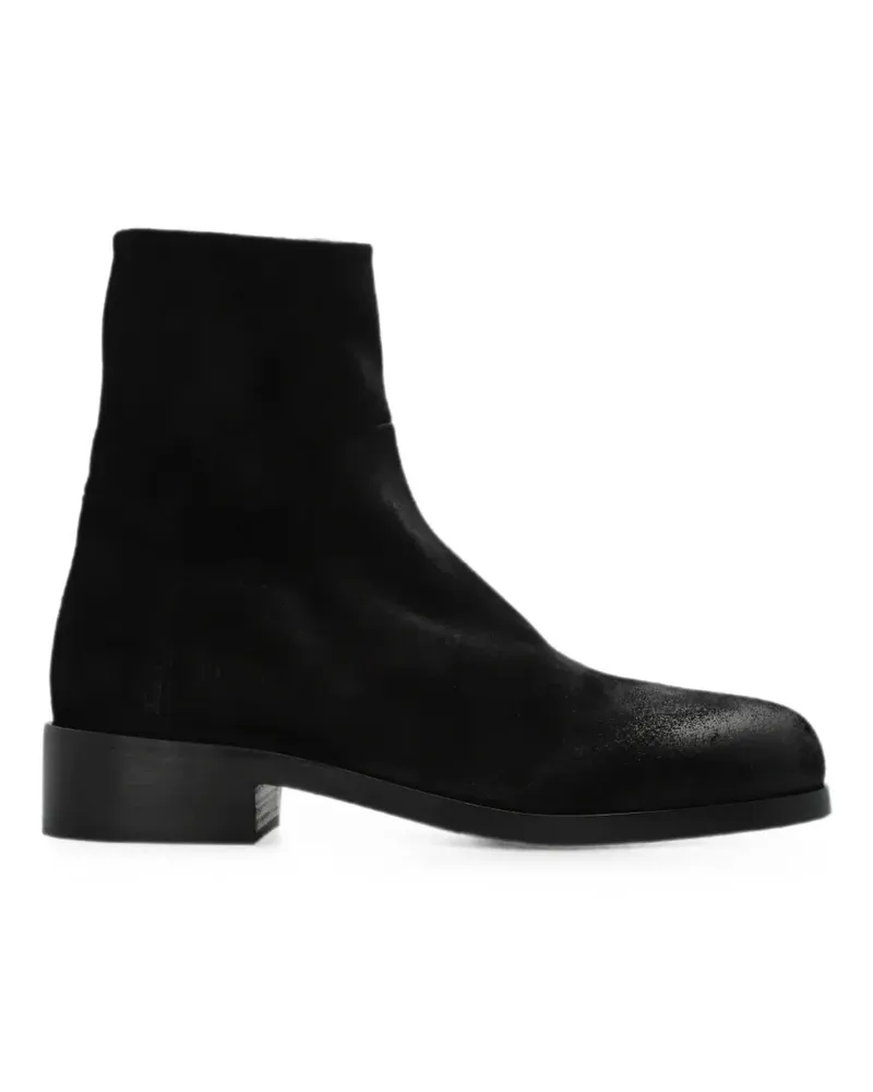 Marsèll Stiefeletten im Used-Look - Schwarz Schwarz