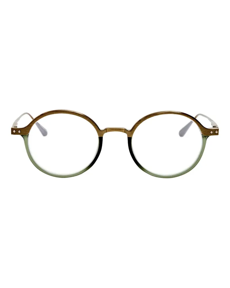 Linda Farrow round-frame glasses - Braun Braun