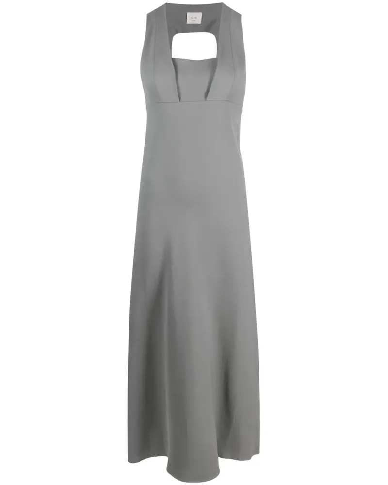ALYSI Rückenfreies Kleid - Grau Grau