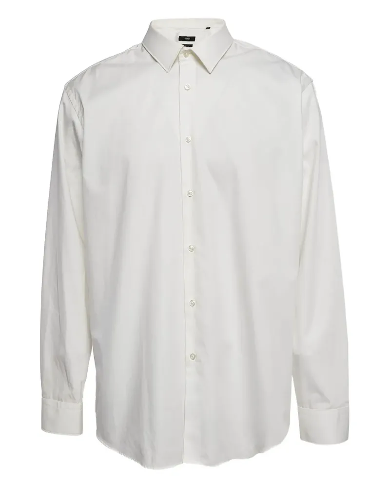 HUGO BOSS Pre-owned Hemd aus Baumwolle - Weiß Weiß