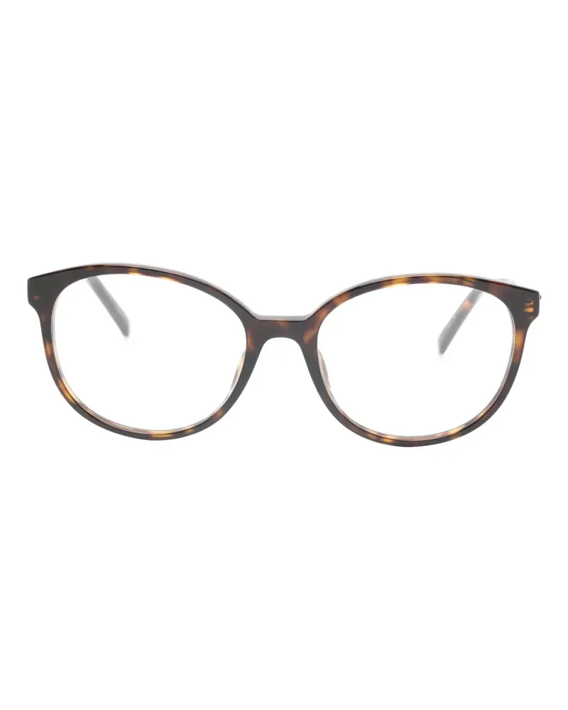 Gucci oval-frame glasses - Braun Braun