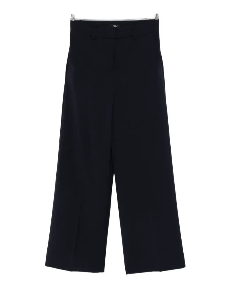 Max Mara wide-leg trousers - Blau Blau
