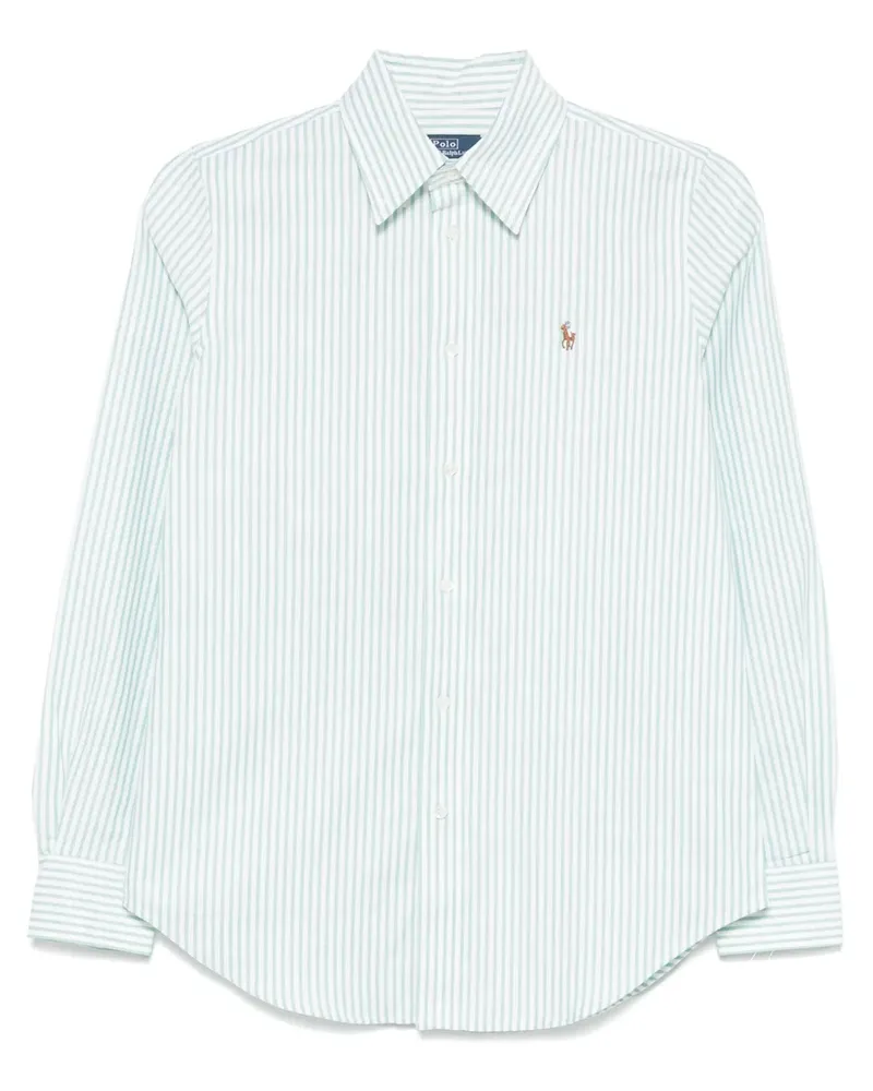 Ralph Lauren Gestreiftes Hemd - Grün Grün
