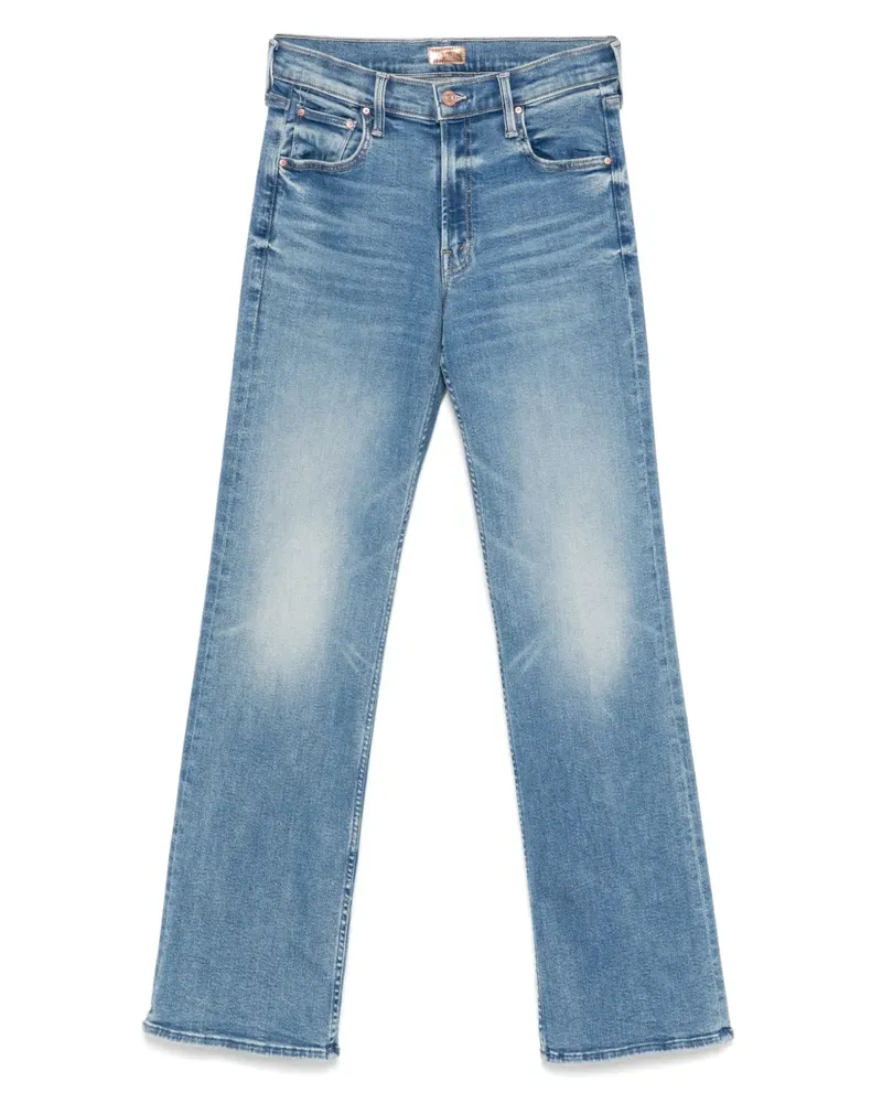 Mother The Bookie Sneak Jeans - Blau Blau