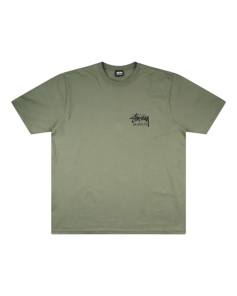 Stüssy graphic T-shirt - Grün Grün