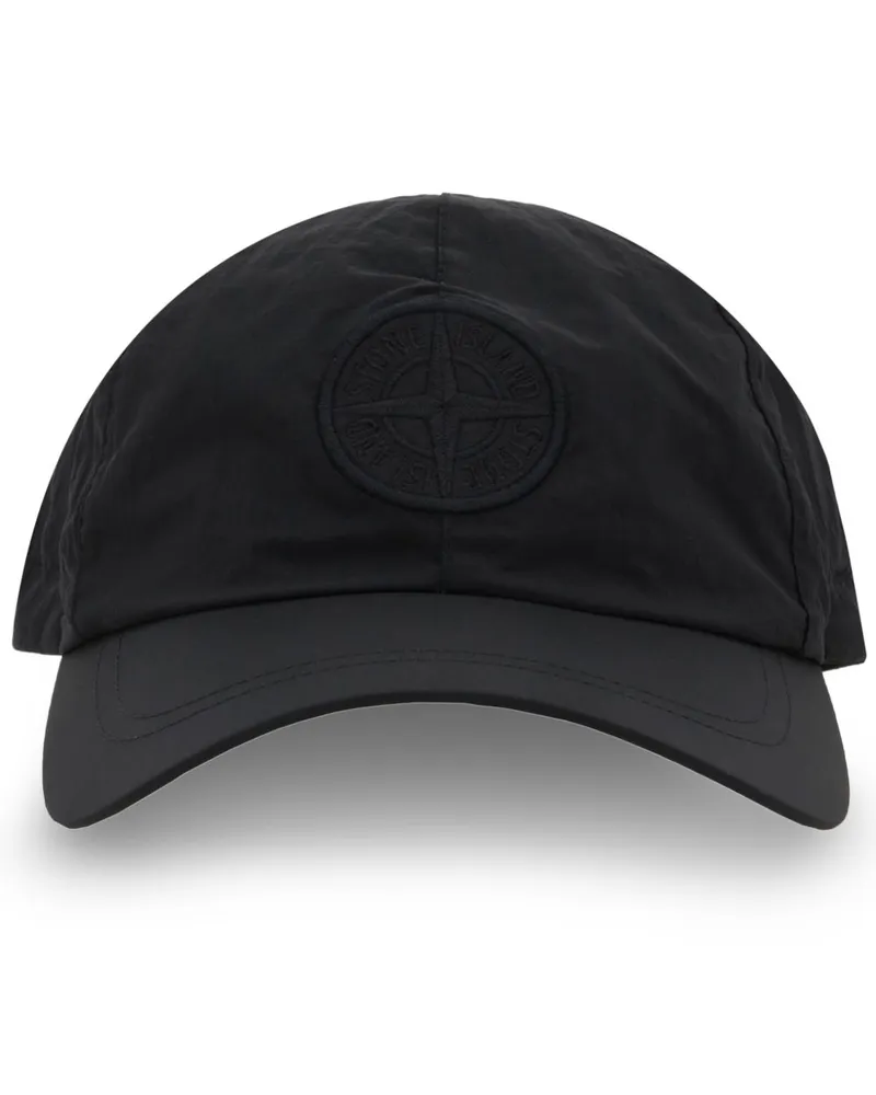 Stone Island Baseballkappe mit Kordelzug - Schwarz Schwarz