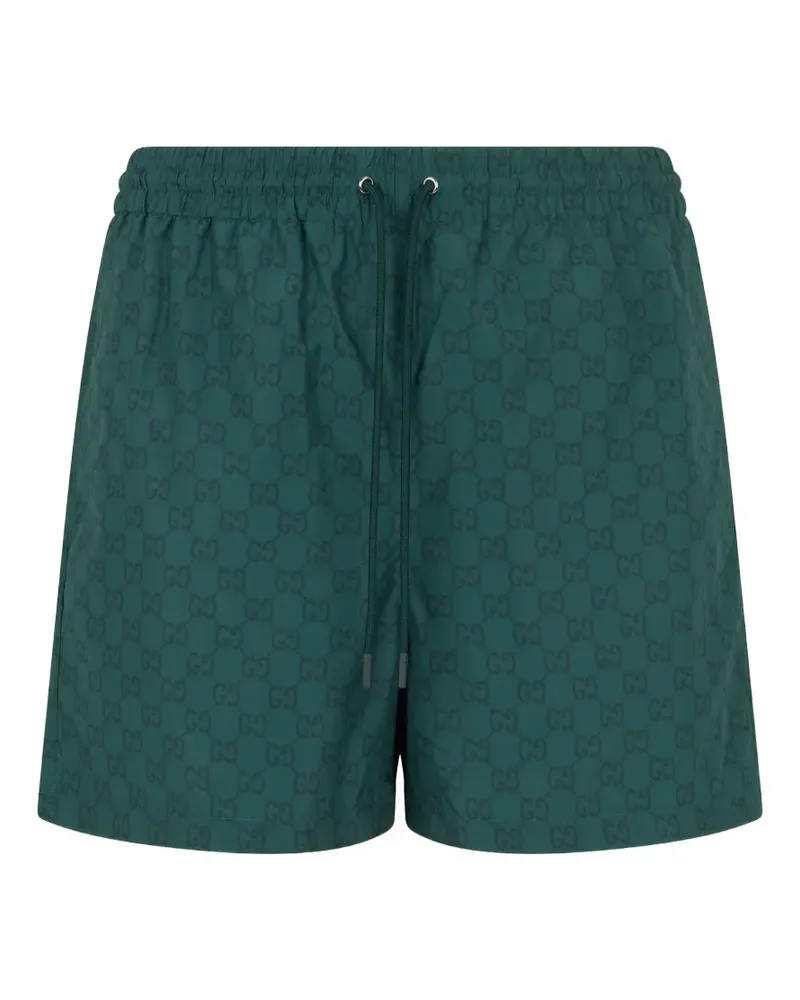 Gucci GG Supreme swim shorts - Grün Grün