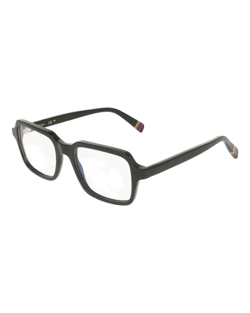 Paul Smith Norroy geometric-frame glasses - Schwarz Schwarz