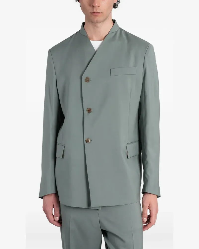 Costumein Arnaldo asymmetric-fastening blazer - Grün Grün