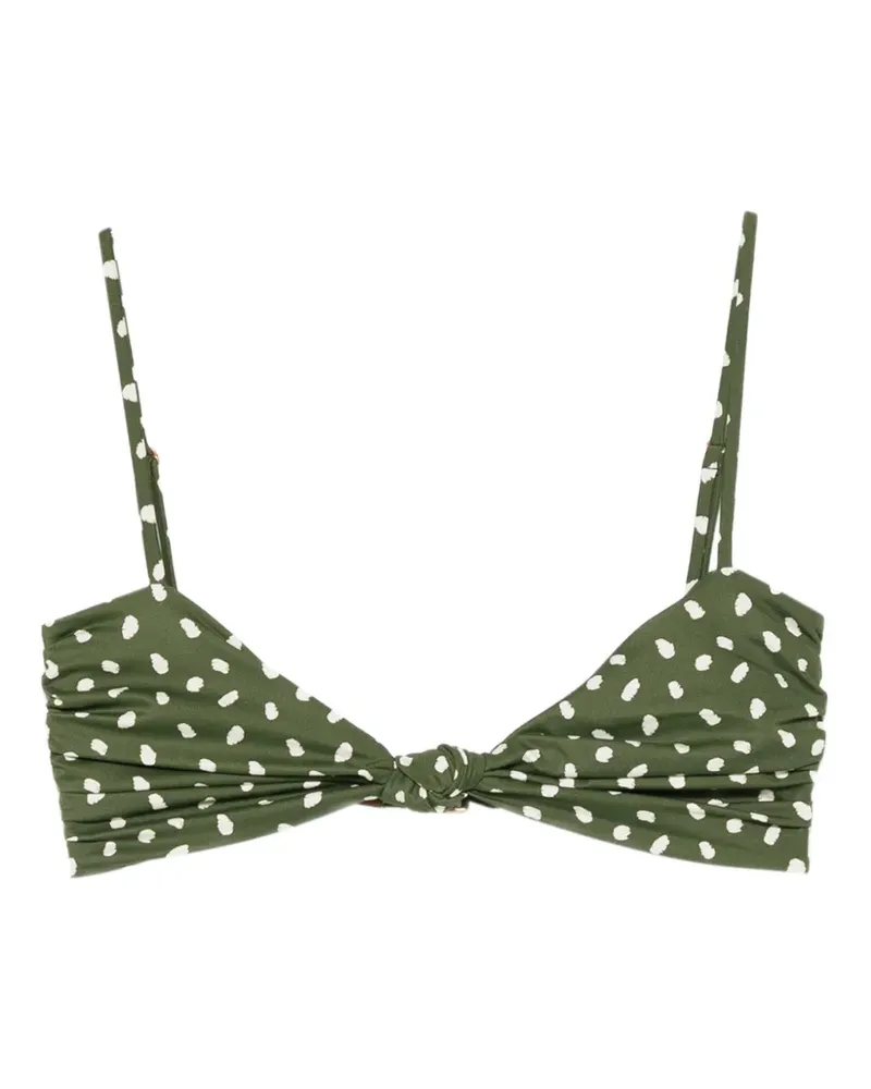 Johanna Ortiz Bandana Marina Bikinioberteil - Grün Grün