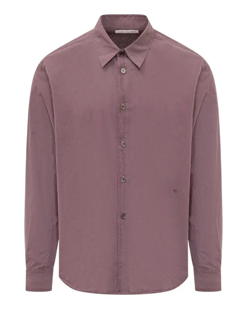 Our Legacy button beyond shirt - Violett Violett