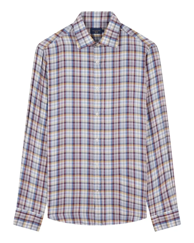 Paul & Shark Kariertes Hemd - Blau Blau