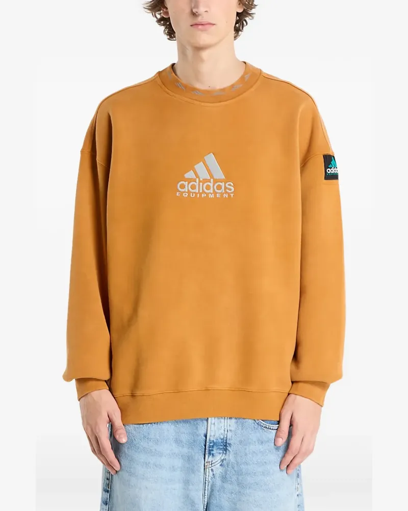 adidas Sweatshirt mit Logo - Orange Orange