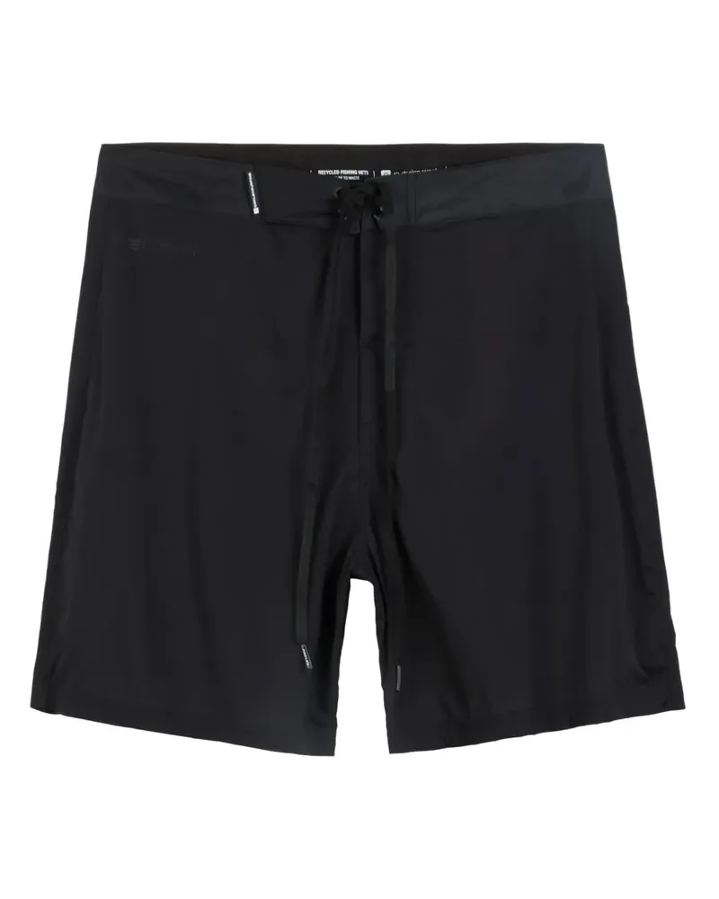 Osklen Badeshorts mit Logo-Print - Schwarz Schwarz